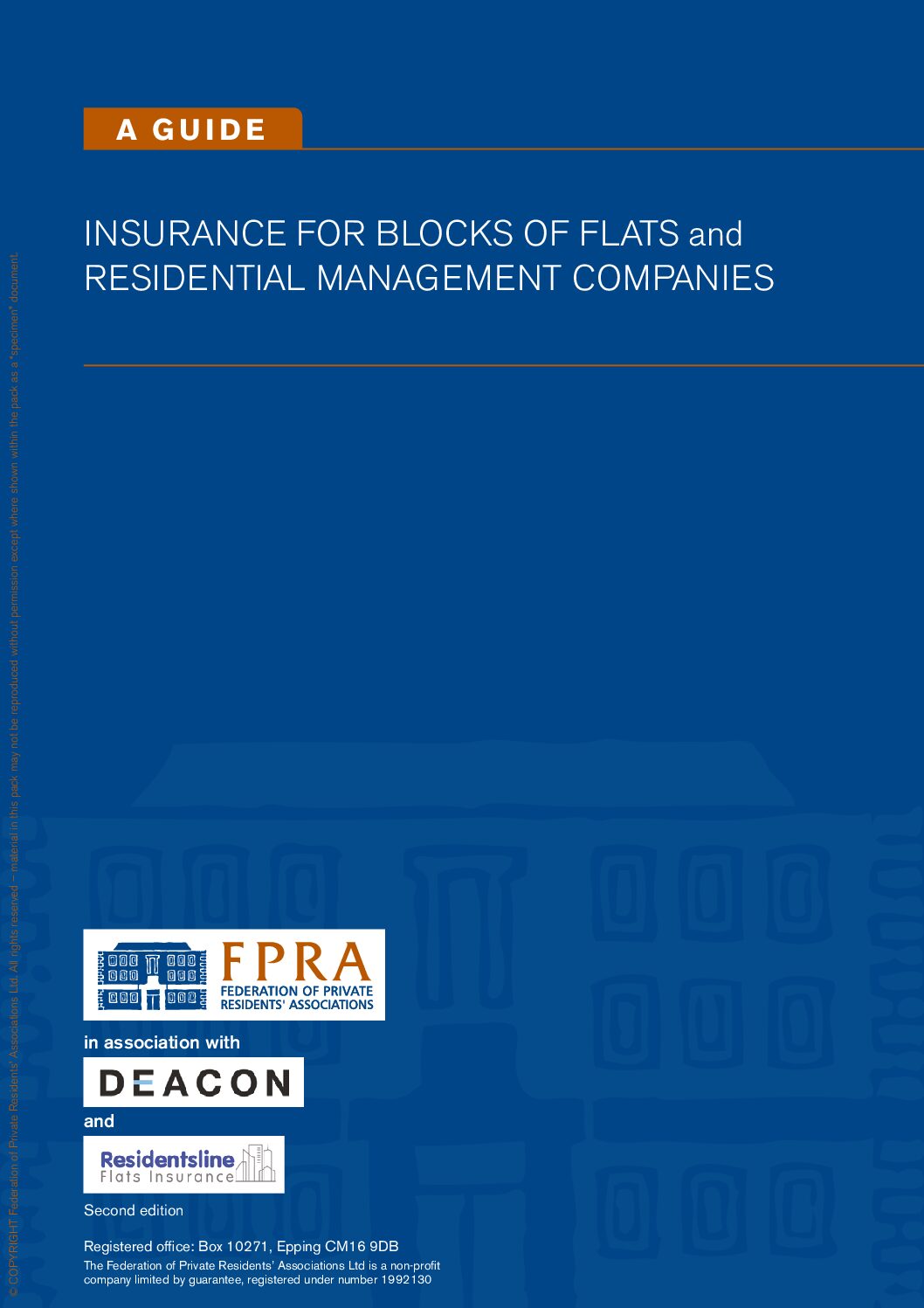 Insurance for blocks of flats, residential management companies and right to manage companies – A Guide. 2nd Edition (November 2020)