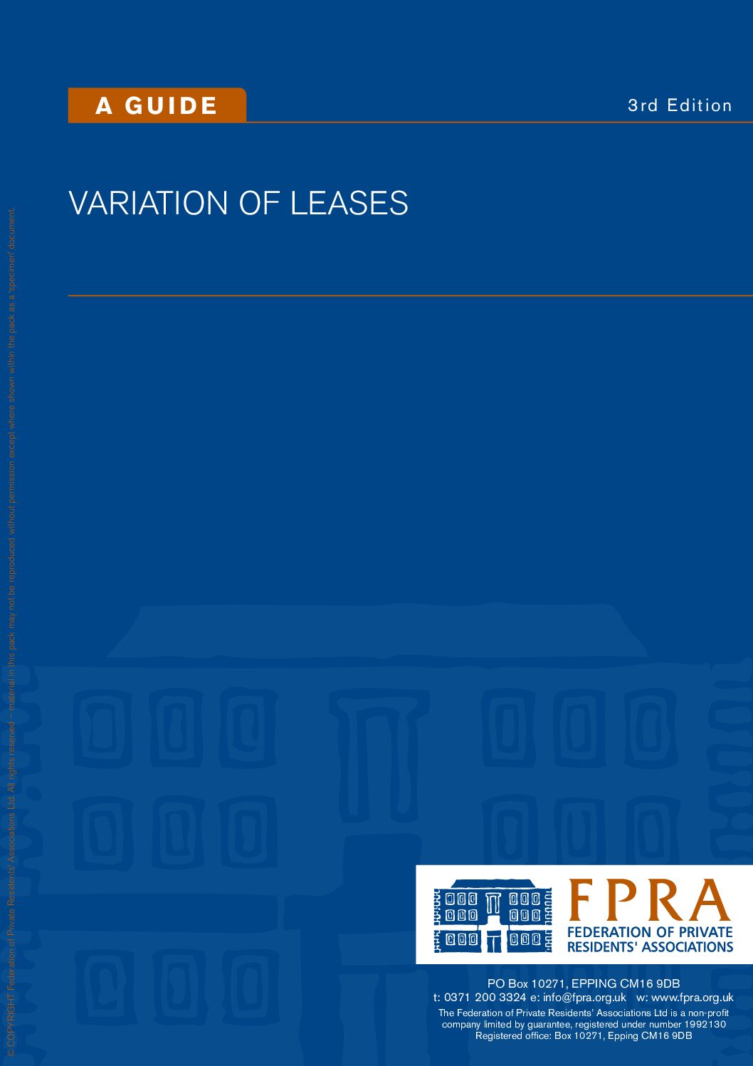 Variation of Leases