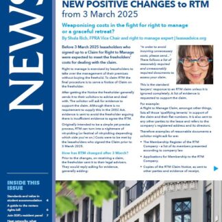 Summer 2025 newsletter - issue 153