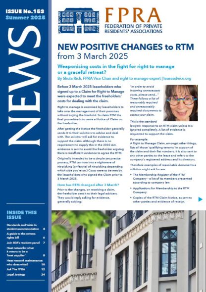 Summer 2025 newsletter - issue 153